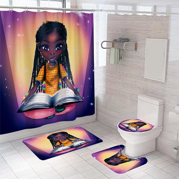 shower curtains beautiful african girl durable fabric curtain bathroom set afro non-slip rug carpet toilet seat cover sets
shower curtains beautiful african girl durable fabric curtain bathroom set afro non-slip rug carpet toilet seat cover sets