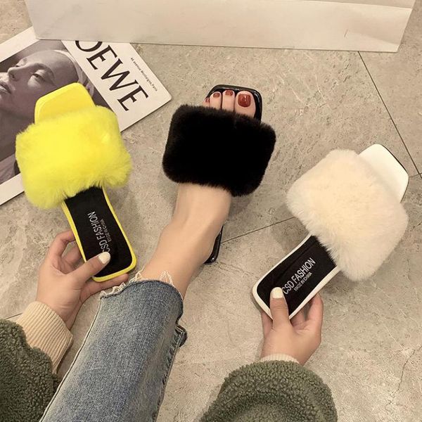 women slippers large size woman flats shoes furry slipper sandals spring autumn flat floor shoe lady flip flops low heels slides, Black
women slippers large size woman flats shoes furry slipper sandals spring autumn flat floor shoe lady flip flops low heels slides, Black