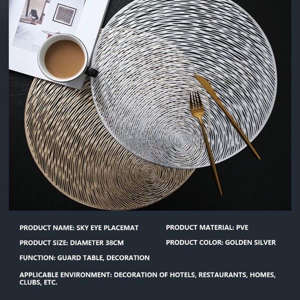 mats & pads 4pcs round hollow out oil-proof heat insulation placemat creative easy to take care of dining mat durable kitchen home
mats & pads 4pcs round hollow out oil-proof heat insulation placemat creative easy to take care of dining mat durable kitchen home