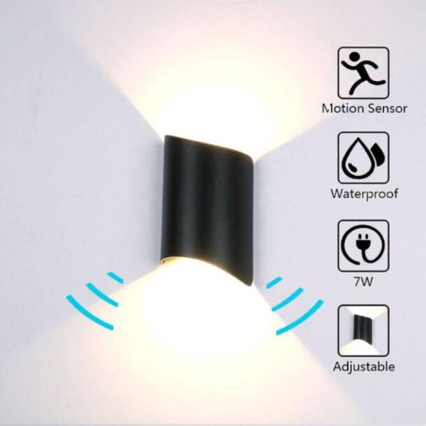 indoor outdoor waterproof 7w led wall lamp aluminum ip65 motion sensor light garden balcony corridor porch lighting lamps
indoor outdoor waterproof 7w led wall lamp aluminum ip65 motion sensor light garden balcony corridor porch lighting lamps