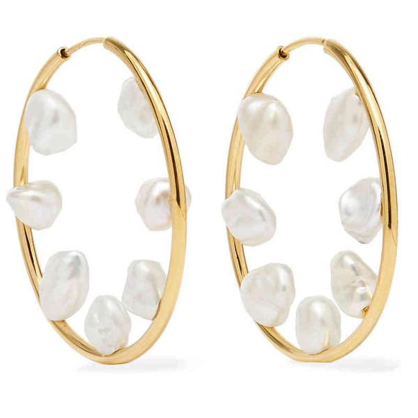 punk chunky gold hoop mismatched natural freshwater pearl big hoops luxurious style exquisite women earring 2021 new arrival, Bronze;silver
punk chunky gold hoop mismatched natural freshwater pearl big hoops luxurious style exquisite women earring 2021 new arrival, Bronze;silver