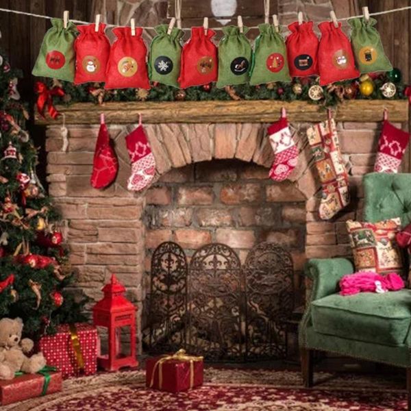 christmas decorations y8ab 24 sets advent calendar drawstring bag with stickers wooden clips ropes hanging countdown candy gift pouch diy
christmas decorations y8ab 24 sets advent calendar drawstring bag with stickers wooden clips ropes hanging countdown candy gift pouch diy