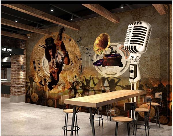 custom po wallpaper 3d mural for walls 3 d vintage european music bar background wall papers decorative painting wallpapers
custom po wallpaper 3d mural for walls 3 d vintage european music bar background wall papers decorative painting wallpapers