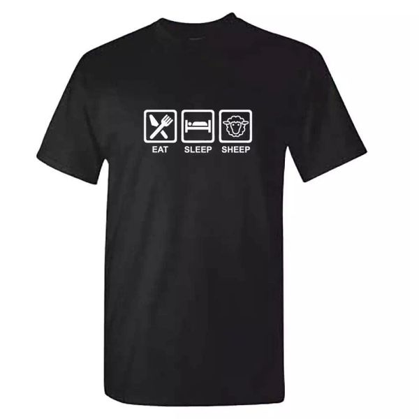 Eat Sleep SHEEP TShirt - Farmer Farming Shears Clothing Tractor Gift Mens Unisex, White;black
Eat Sleep SHEEP TShirt - Farmer Farming Shears Clothing Tractor Gift Mens Unisex, White;black