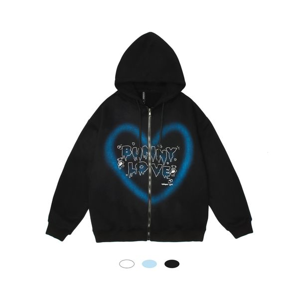 women hoodie streetwear hooded jacket 2021 men and graffiti heart letter bear print coat autumn harajuku cotton outwear, Black
women hoodie streetwear hooded jacket 2021 men and graffiti heart letter bear print coat autumn harajuku cotton outwear, Black