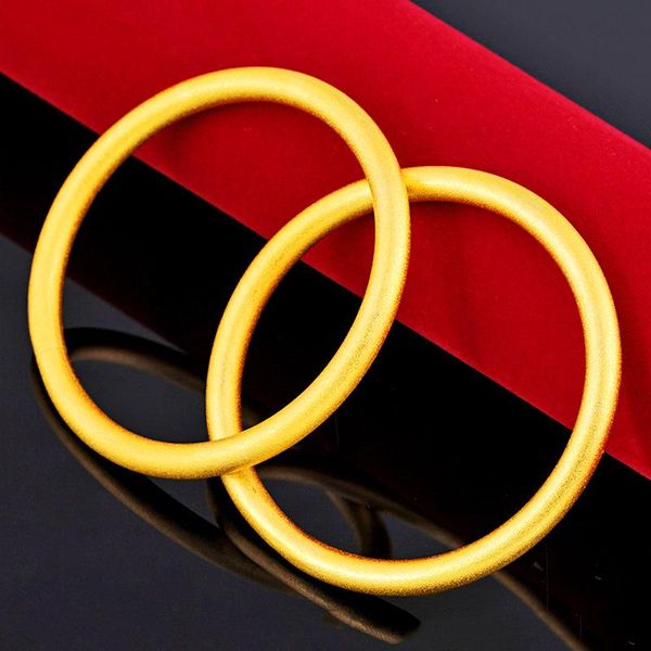 bangle inheritance of ancient bracelet round stick sand-gold copper gold-plated stamped female frosted, Black
bangle inheritance of ancient bracelet round stick sand-gold copper gold-plated stamped female frosted, Black