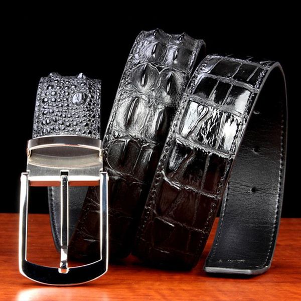 belts crocodile leather men's fashion genuine smooth buckle women luxury trending cintura belt designer, Black;brown
belts crocodile leather men's fashion genuine smooth buckle women luxury trending cintura belt designer, Black;brown