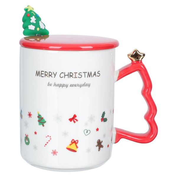mugs 1 set of christmas gift mug tree shaped ceramic cup with lid spoon
mugs 1 set of christmas gift mug tree shaped ceramic cup with lid spoon