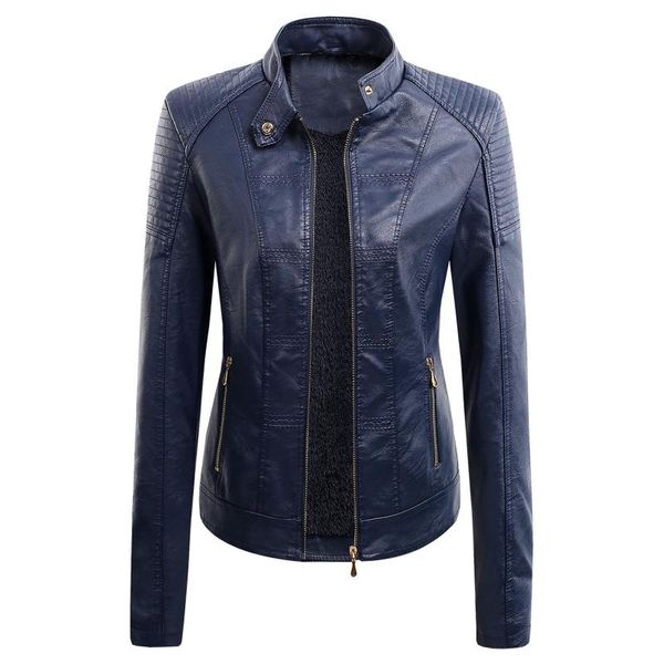 women's jackets veste femme winter women faux leather jacket long sleeve plus size fashion ladies solid zipper biker coat female casual, Black;brown
women's jackets veste femme winter women faux leather jacket long sleeve plus size fashion ladies solid zipper biker coat female casual, Black;brown