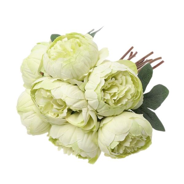 decorative flowers & wreaths 7head artificial peony silk flower leaf bouquet home floral wedding garden decor
decorative flowers & wreaths 7head artificial peony silk flower leaf bouquet home floral wedding garden decor
