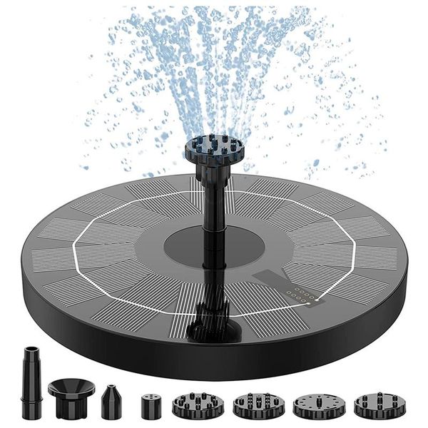 garden decorations solar fountain pump, water pump with 6 nozzles,solar birdbath floating for garden,outdoor, aquarium
garden decorations solar fountain pump, water pump with 6 nozzles,solar birdbath floating for garden,outdoor, aquarium