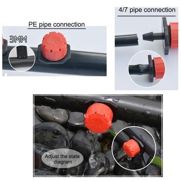 watering equipments 100pcs/set sprinkler garden irrigation micro flow dripper water head sprinklers adjustable drip b3z9
watering equipments 100pcs/set sprinkler garden irrigation micro flow dripper water head sprinklers adjustable drip b3z9