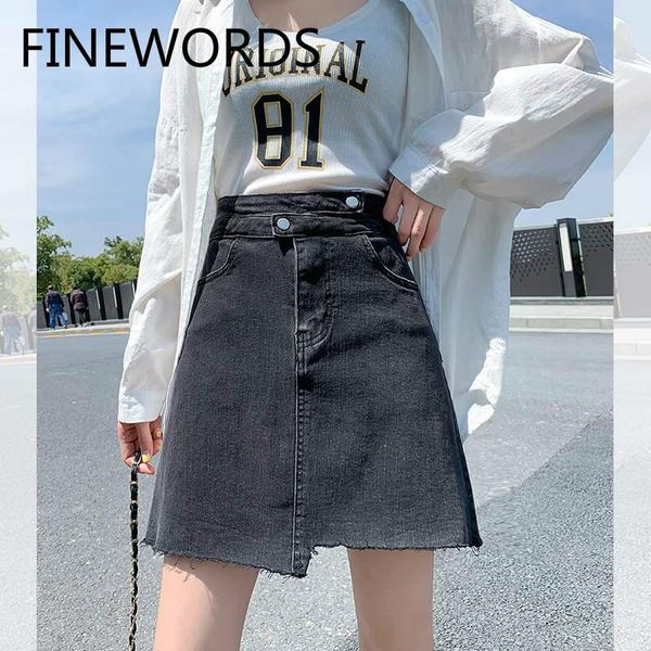 skirts fiords plus size a line summer black denim skirt casual vintage high waist jean for ladies korean falda mujer
skirts fiords plus size a line summer black denim skirt casual vintage high waist jean for ladies korean falda mujer