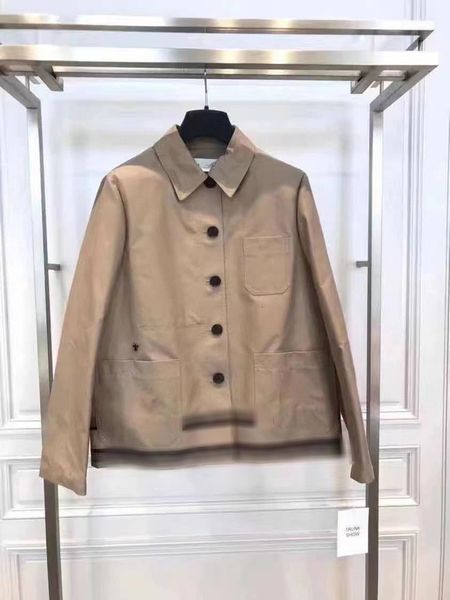 jacket d home 21 early autumn style bee embroidery back letter embellishment casual khaki, Black;brown
jacket d home 21 early autumn style bee embroidery back letter embellishment casual khaki, Black;brown