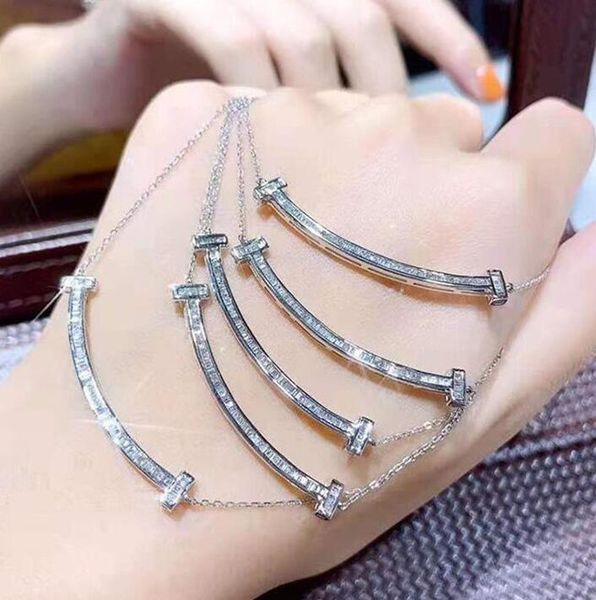 new luxury jewelry real 925 sterling silver princess cut white z cz diamond gemstones smile face clavicle necklace wjl3440
new luxury jewelry real 925 sterling silver princess cut white z cz diamond gemstones smile face clavicle necklace wjl3440