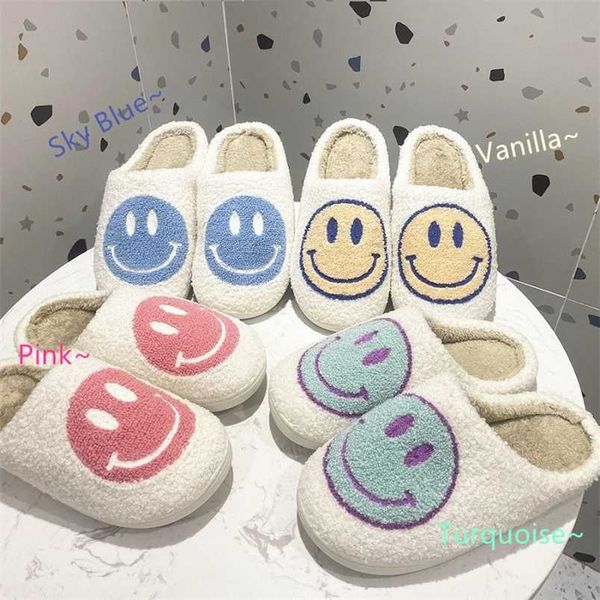 winter women's shoes retro smile face design slippers for home fluffy faux fur flats version woman shoe 211110, Black
winter women's shoes retro smile face design slippers for home fluffy faux fur flats version woman shoe 211110, Black