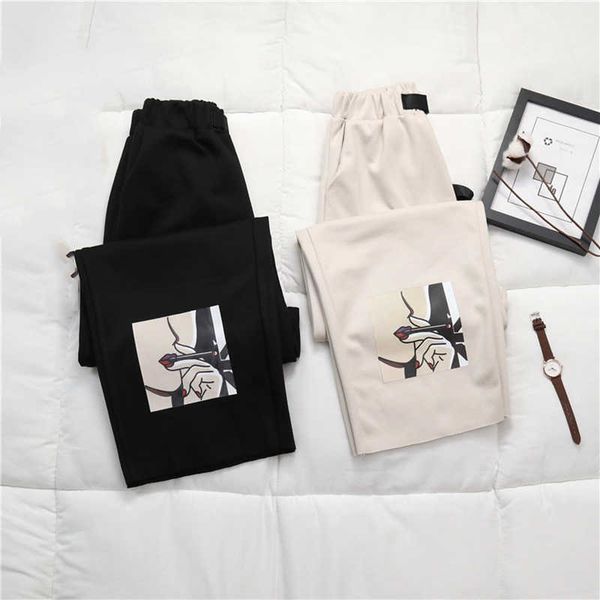 winter woolen wide leg pant's casual thicken high waist large size women loose straight harajuku 210531, Black;white
winter woolen wide leg pant's casual thicken high waist large size women loose straight harajuku 210531, Black;white