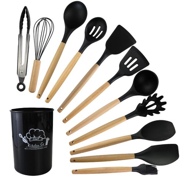 stick pan, silicone kitchen utensils, kitchenware non set, full set of household frying spatula, spoon and egg beater
stick pan, silicone kitchen utensils, kitchenware non set, full set of household frying spatula, spoon and egg beater
