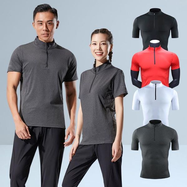 running jerseys 2021 quick drying women's t-shirt short sleeve sport t shirt gym fitness trainer mens compression, Black;blue
running jerseys 2021 quick drying women's t-shirt short sleeve sport t shirt gym fitness trainer mens compression, Black;blue