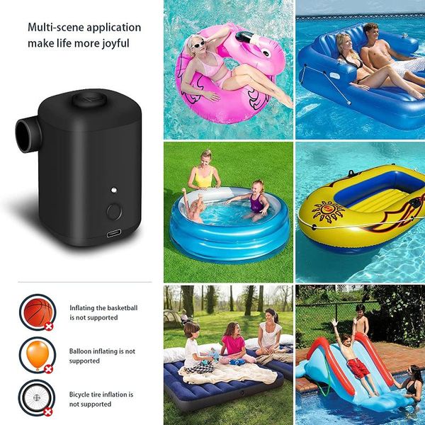 pool & accessories electric pump for inflatables 300l / min quick inflation swimming air mattress portable filling machine car home use
pool & accessories electric pump for inflatables 300l / min quick inflation swimming air mattress portable filling machine car home use