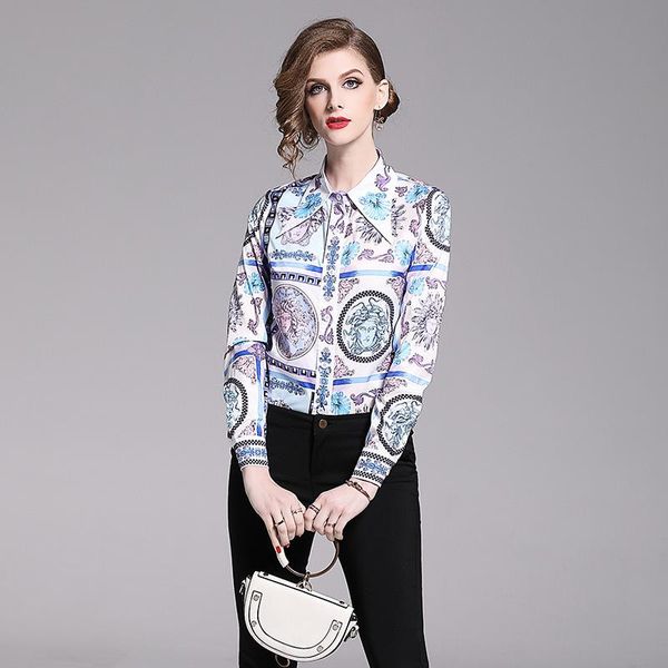 spring luxury women elegant blouse print long sleeve chiffon shirt casual autumn fashion office lady career shirts women's blous bl, White
spring luxury women elegant blouse print long sleeve chiffon shirt casual autumn fashion office lady career shirts women's blous bl, White