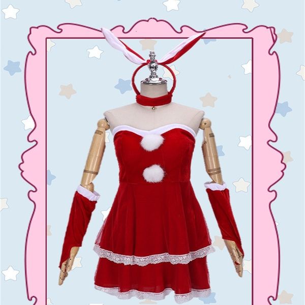 rabbit girl cosplay maid uniform temptation rabbit girl costume cos costume christmas, Black;white
rabbit girl cosplay maid uniform temptation rabbit girl costume cos costume christmas, Black;white