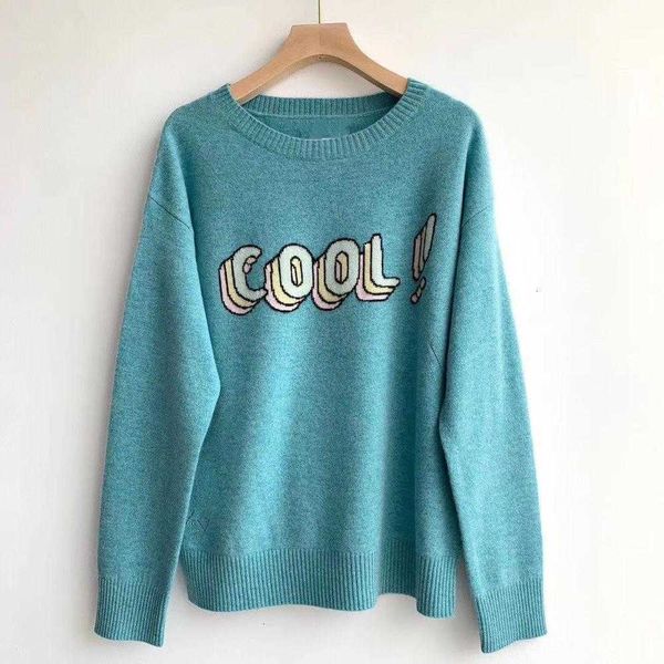 women's sweaters sweaters letter jacquard knitted sweater two colors long sleeve 100% cashmere o-neck femal 093s, White;black
women's sweaters sweaters letter jacquard knitted sweater two colors long sleeve 100% cashmere o-neck femal 093s, White;black