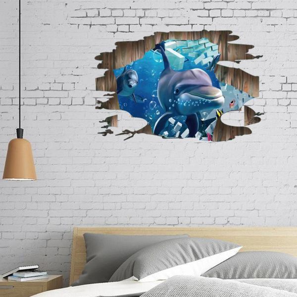 wall broken wallpaper 3d removable dolphin art sticker home decoration for bedroom living room wallpapers
wall broken wallpaper 3d removable dolphin art sticker home decoration for bedroom living room wallpapers
