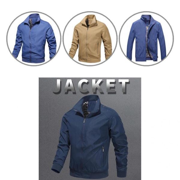 men's jackets outwear casual pockets zipper coat streetwear loose stand collar for party, Black;brown
men's jackets outwear casual pockets zipper coat streetwear loose stand collar for party, Black;brown