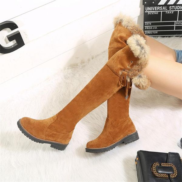 boots sarairis fashion flock square heel lace-up comfy women shoes winter over-the-knee great quality modern, Black
boots sarairis fashion flock square heel lace-up comfy women shoes winter over-the-knee great quality modern, Black