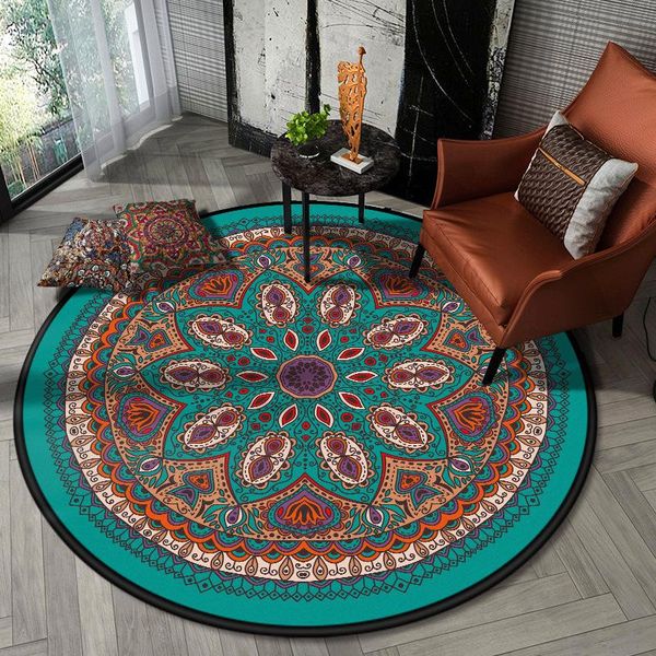 bohemian retro mandala flower ethnic style living room bedroom hanging basket chair non-slip round mat carpet carpets
bohemian retro mandala flower ethnic style living room bedroom hanging basket chair non-slip round mat carpet carpets