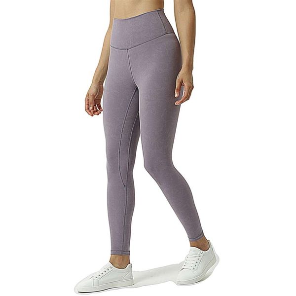 lulu same print nude yoga pants, Gray