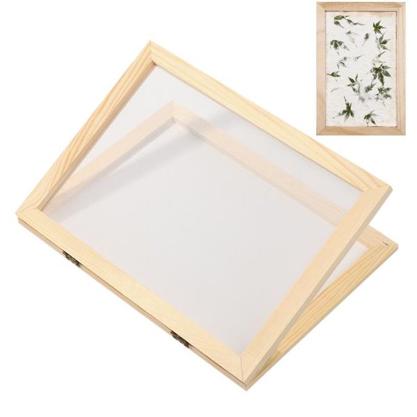 other arts and crafts multi-size paper making mould frame diy handmade screen learning wood handcraft gift wooden mesh mold accessories
other arts and crafts multi-size paper making mould frame diy handmade screen learning wood handcraft gift wooden mesh mold accessories