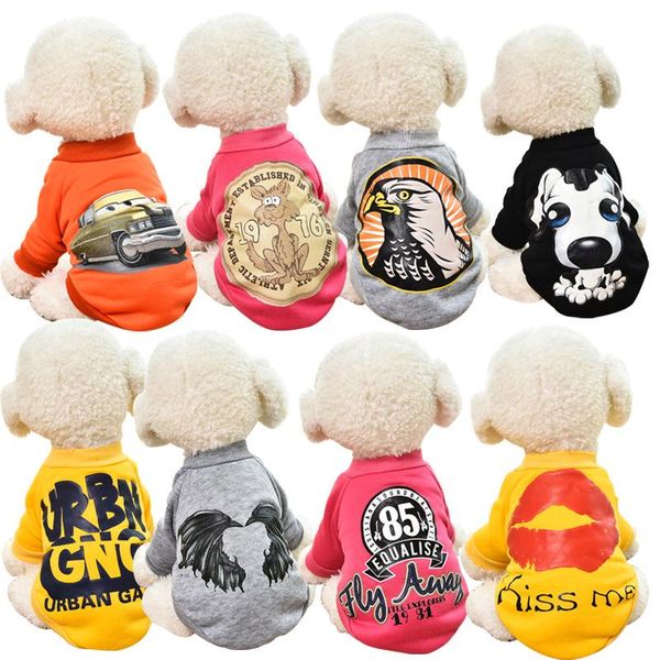 dog apparel pet clothes cat costume autumn and winter thick cotton fashion pattern sweater elastic cuffs round neck design supplies
dog apparel pet clothes cat costume autumn and winter thick cotton fashion pattern sweater elastic cuffs round neck design supplies