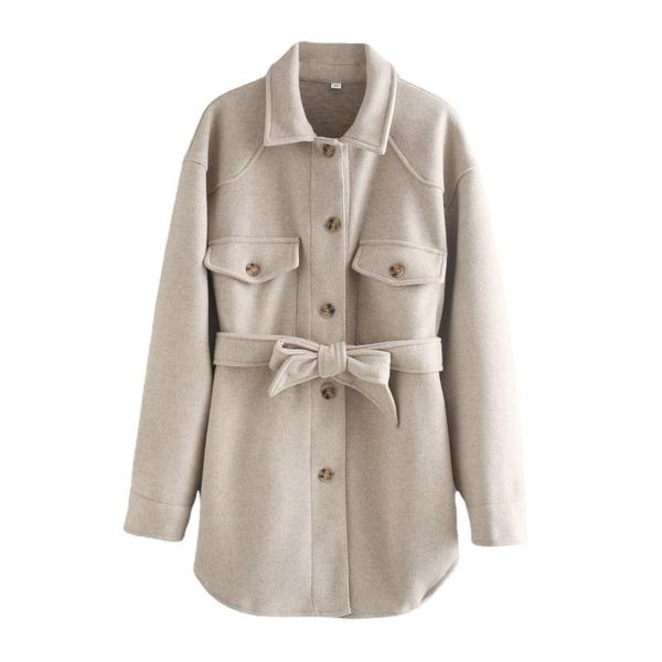 women's wool & blends 2021 imitation coat with belt women coats for woman winter and jackets, Black
women's wool & blends 2021 imitation coat with belt women coats for woman winter and jackets, Black