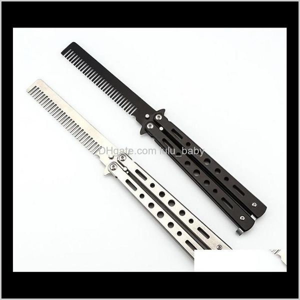 foldable stainless steel comb hand made hair pomade styling butterfly comb c-25 hairdressing knife comb for training d9boi tmvfy, Silver
foldable stainless steel comb hand made hair pomade styling butterfly comb c-25 hairdressing knife comb for training d9boi tmvfy, Silver