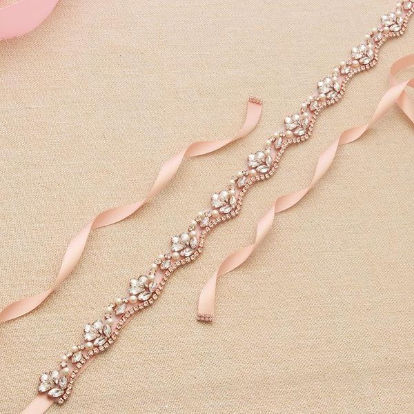 wedding sashes jonnafe charming rose gold rhinestone crystal belt bridal headband party dress, White
wedding sashes jonnafe charming rose gold rhinestone crystal belt bridal headband party dress, White