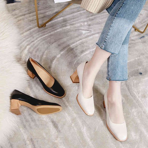 dress shoes vallu fashion women pumps square toe block female high heel genuine leather lady sbd5, Black
dress shoes vallu fashion women pumps square toe block female high heel genuine leather lady sbd5, Black