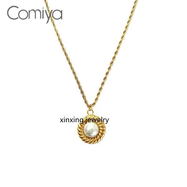 comiya necklaces for women zinc alloy gold color long links chains acrylic pearl mosaic round big pendant necklace collare femme, Silver
comiya necklaces for women zinc alloy gold color long links chains acrylic pearl mosaic round big pendant necklace collare femme, Silver