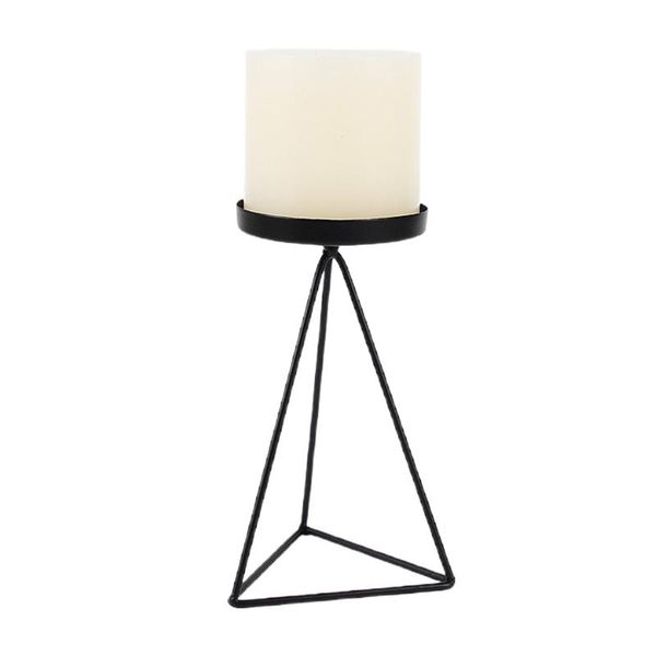 candle holders 1pc nordic style wrought iron geometric holder triangle candlestick decor
candle holders 1pc nordic style wrought iron geometric holder triangle candlestick decor