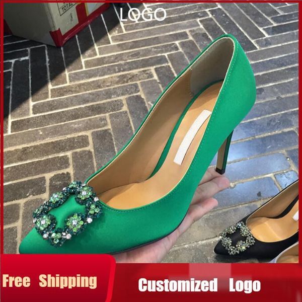 dress shoes ladies classics women pumps brand mb high heel silk rhinestone 6cm 8cm 10cm wedding dust bag, Black
dress shoes ladies classics women pumps brand mb high heel silk rhinestone 6cm 8cm 10cm wedding dust bag, Black