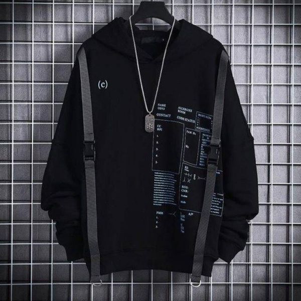 men's hoodies & sweatshirts autumn and winter hip hop hoodieplush thickened pullovermen's fashion loose top, Black
men's hoodies & sweatshirts autumn and winter hip hop hoodieplush thickened pullovermen's fashion loose top, Black