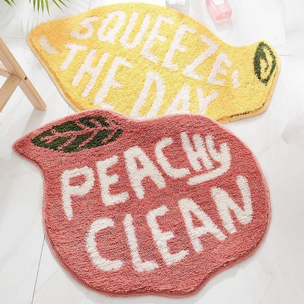 carpets door carpet non-slip water-absorbent fruit shape peach flocking bath mat for bathroom
carpets door carpet non-slip water-absorbent fruit shape peach flocking bath mat for bathroom