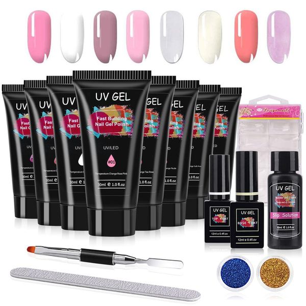 30ml 8 colors quick dry acrylic gel kit nail extension gel set nail dryer acrylic builder gel for manicure fingertip extend
30ml 8 colors quick dry acrylic gel kit nail extension gel set nail dryer acrylic builder gel for manicure fingertip extend