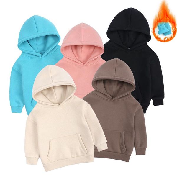 hoodies & sweatshirts 2021 fall winter warm fleece children hoodie baby boys girls solid cotton kids hooded jumper outerwear long sleeve, Black
hoodies & sweatshirts 2021 fall winter warm fleece children hoodie baby boys girls solid cotton kids hooded jumper outerwear long sleeve, Black