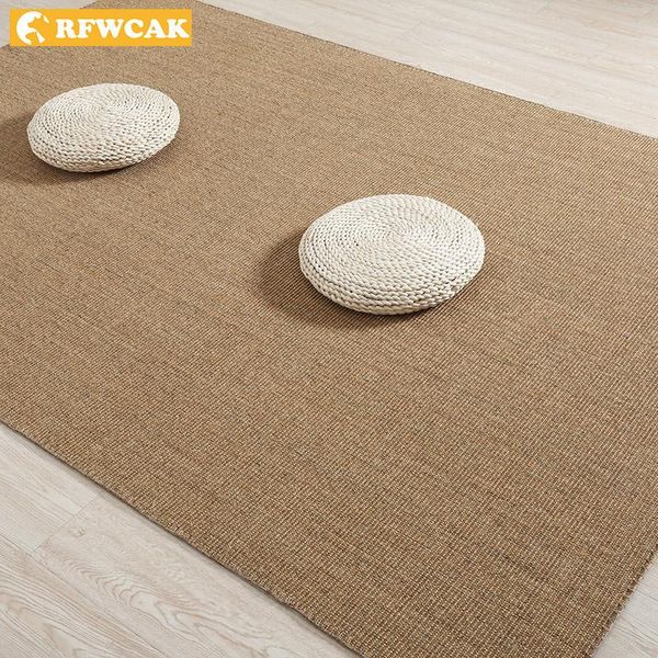 carpets chinese tea house sisal living room bedroom decoration coffee table mat nordic hand-sewn tatami non-slip customizable carpet
carpets chinese tea house sisal living room bedroom decoration coffee table mat nordic hand-sewn tatami non-slip customizable carpet