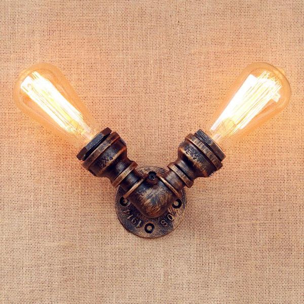 wall lamps 2 heads retro led lights for home lighting water pipe industrial lamp vintage wandlamp lampen apliques murales
wall lamps 2 heads retro led lights for home lighting water pipe industrial lamp vintage wandlamp lampen apliques murales