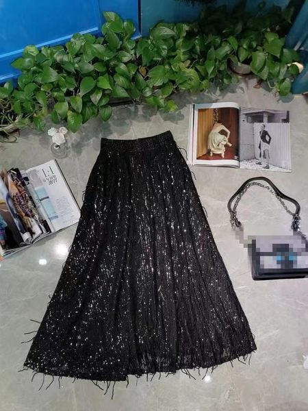 skirts yk11696 fashion 2021 runway luxury european design party style women's clothing, Black
skirts yk11696 fashion 2021 runway luxury european design party style women's clothing, Black
