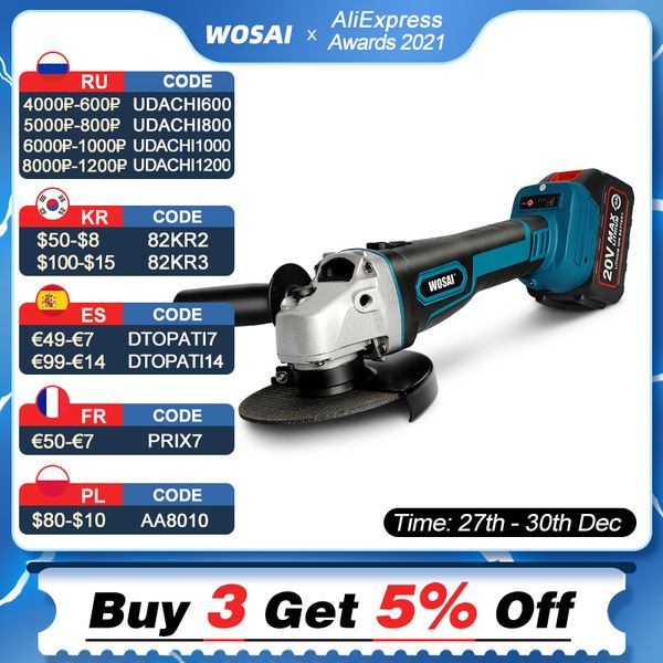 wosai m14 cordless angle grinder 20v lithium-ion grinding machine cutting electric angle grinder grinding brushless power tool
wosai m14 cordless angle grinder 20v lithium-ion grinding machine cutting electric angle grinder grinding brushless power tool