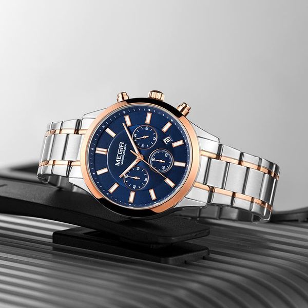 wristwatches megir 2021 men's casual sports watch waterproof luminous stainless steel wrist watch+box, Slivery;brown
wristwatches megir 2021 men's casual sports watch waterproof luminous stainless steel wrist watch+box, Slivery;brown